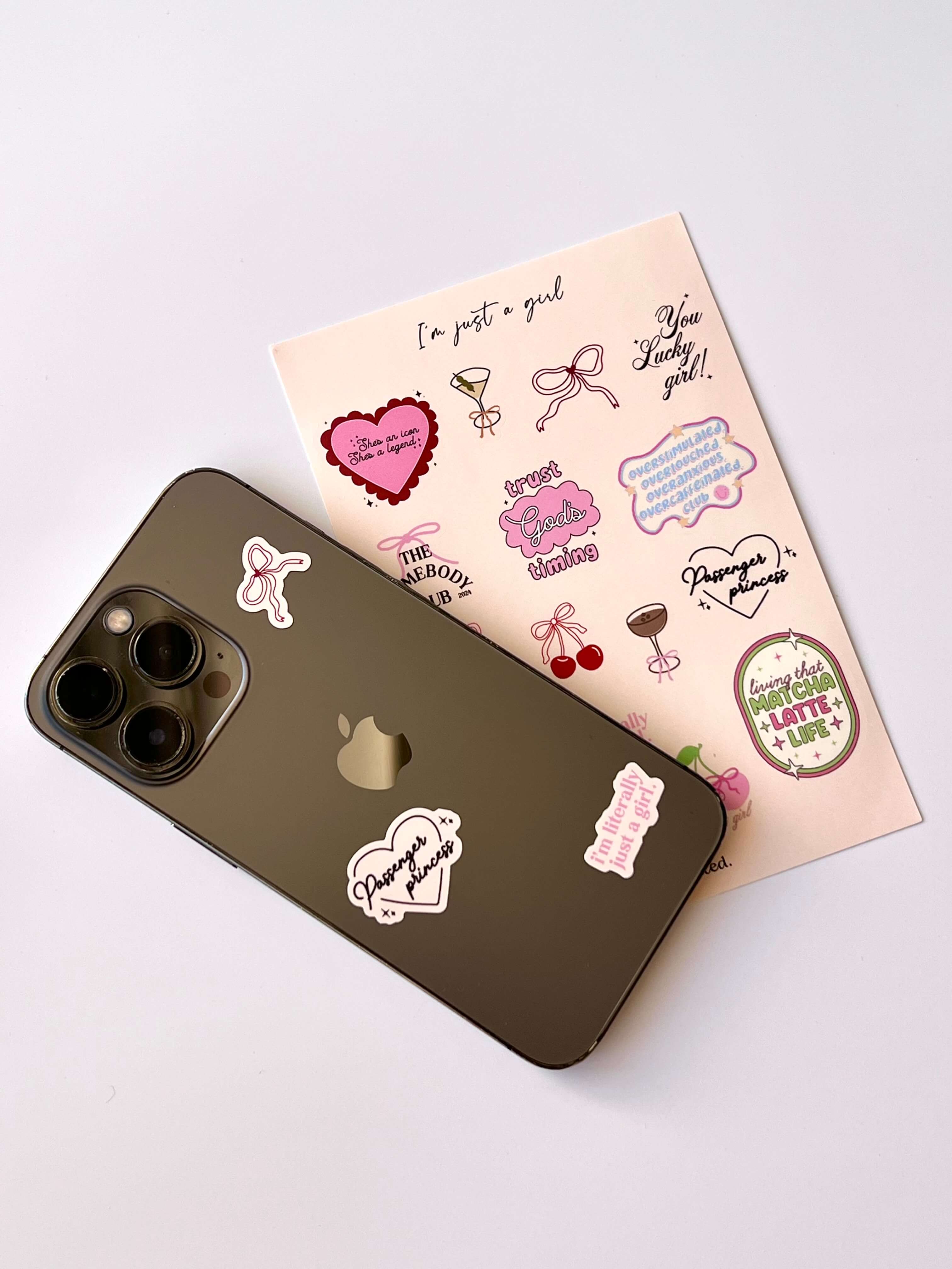 stickers for decorating notebooks and gifts