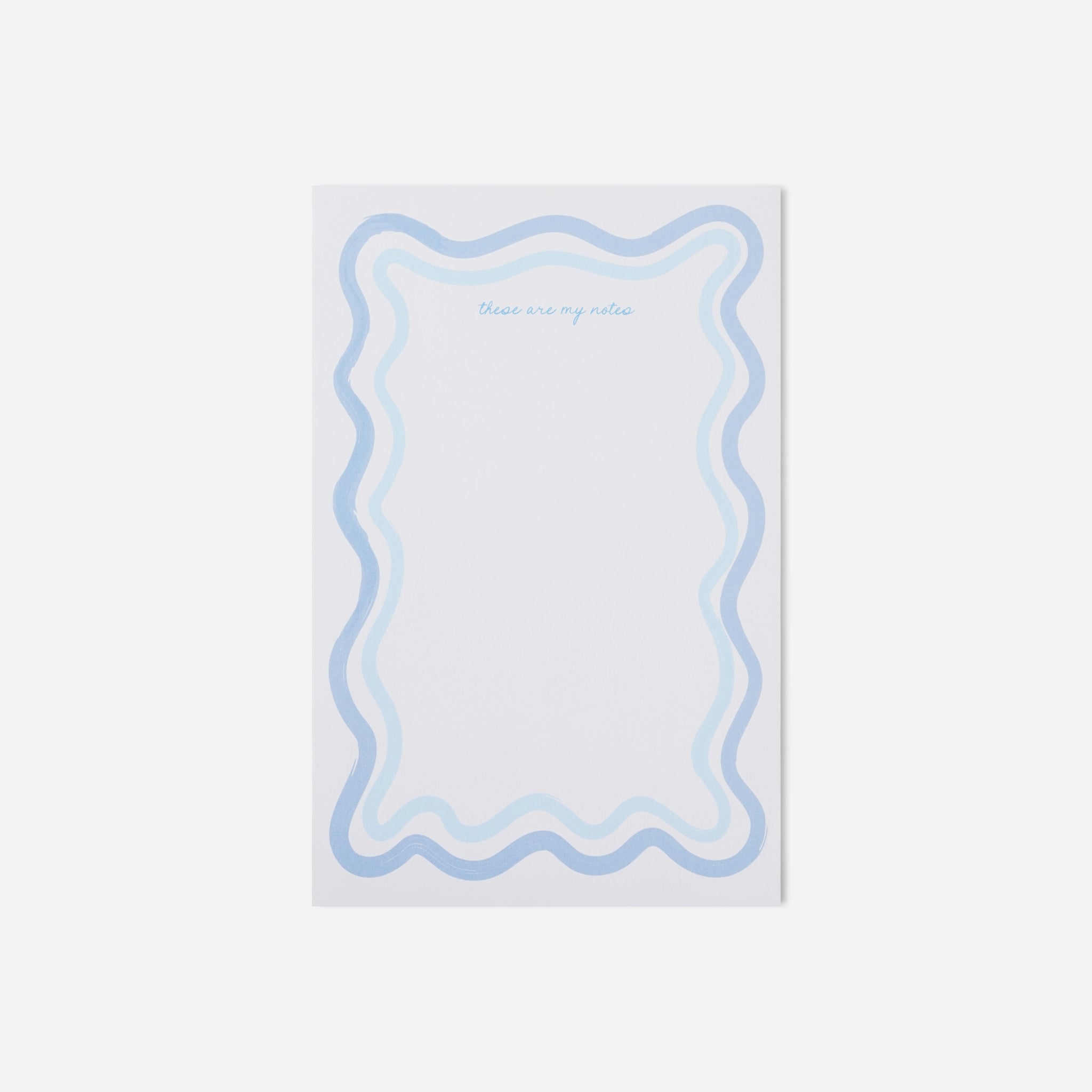 These are My Notes Memo Pad