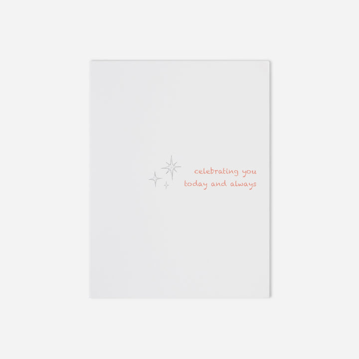 Celebrating You Greeting Card