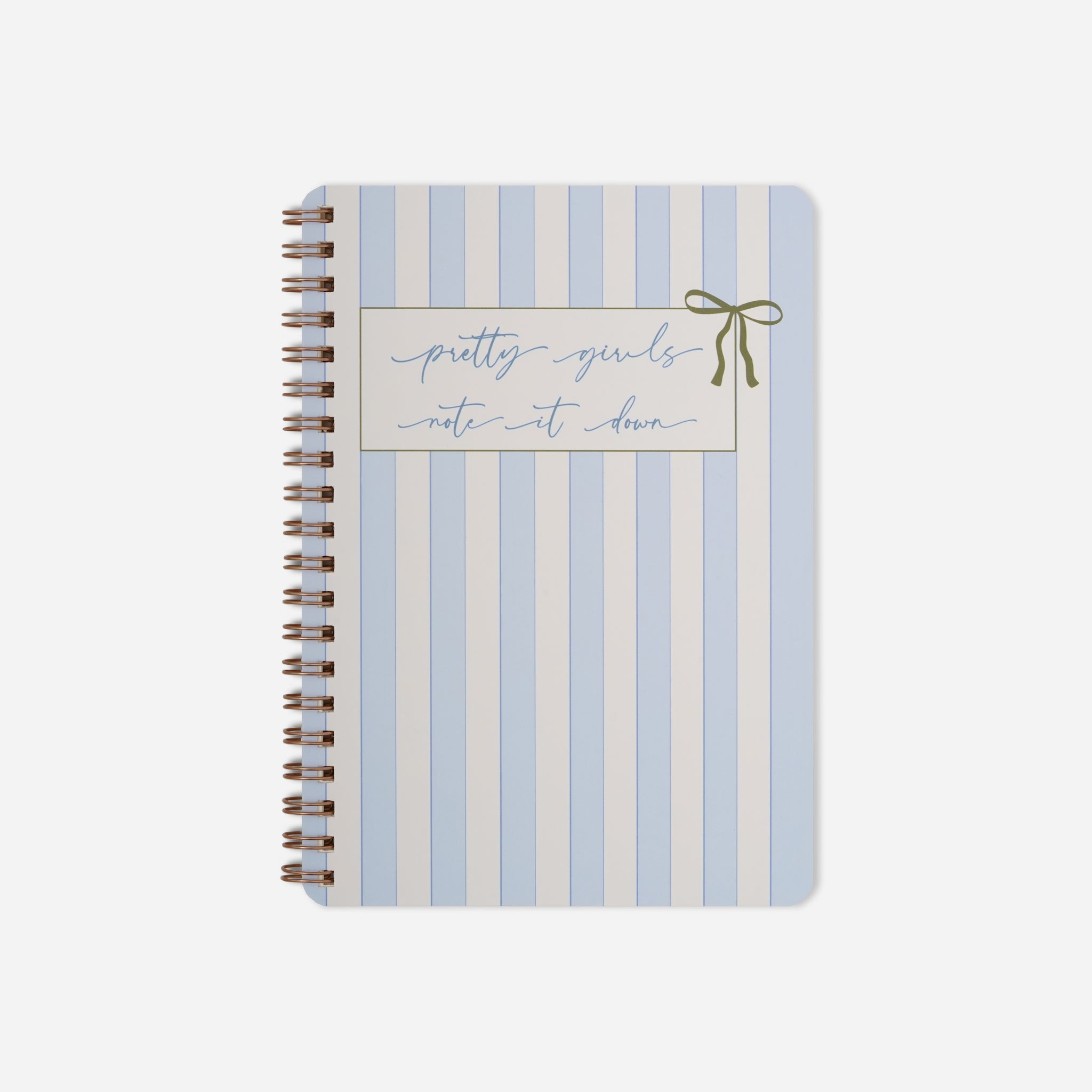 Pretty Girls Note It Down Notebook