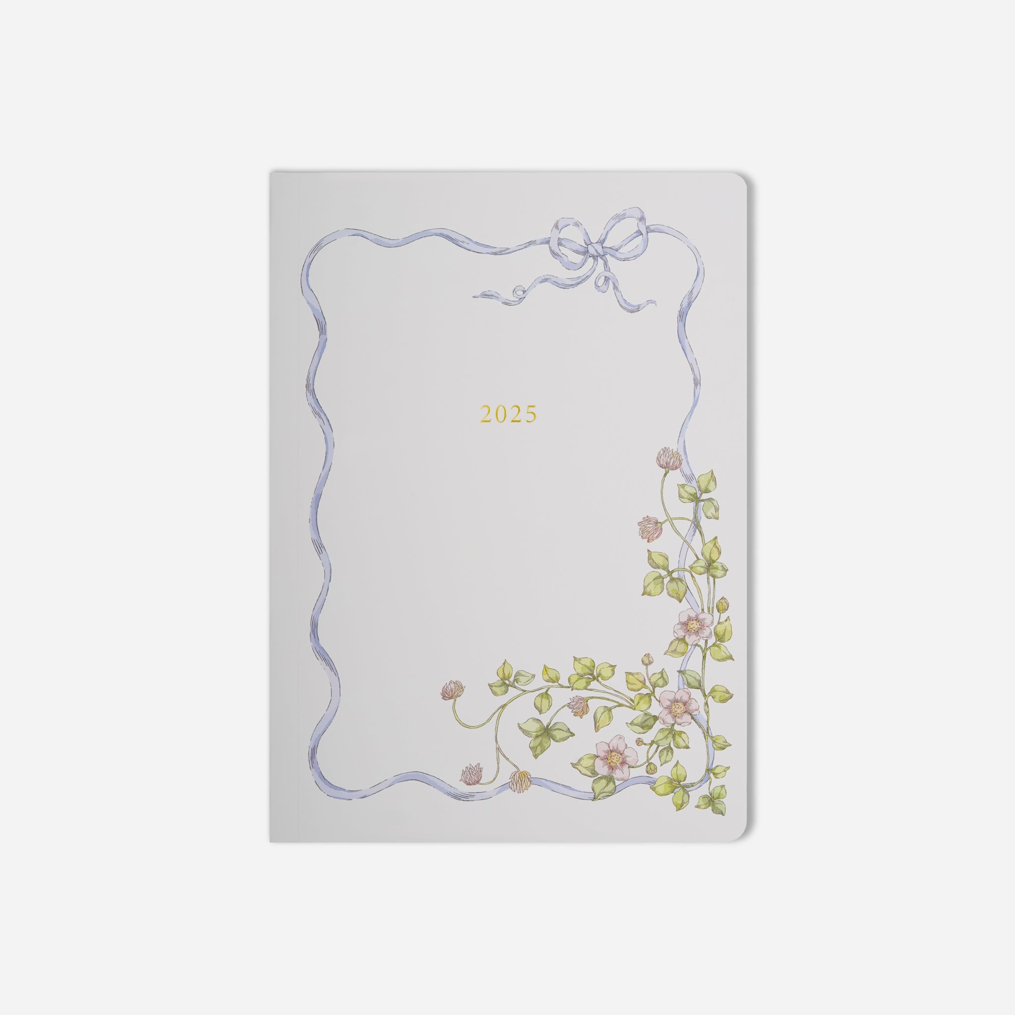 aesthetic lined notebook in soft blue for everyday writing