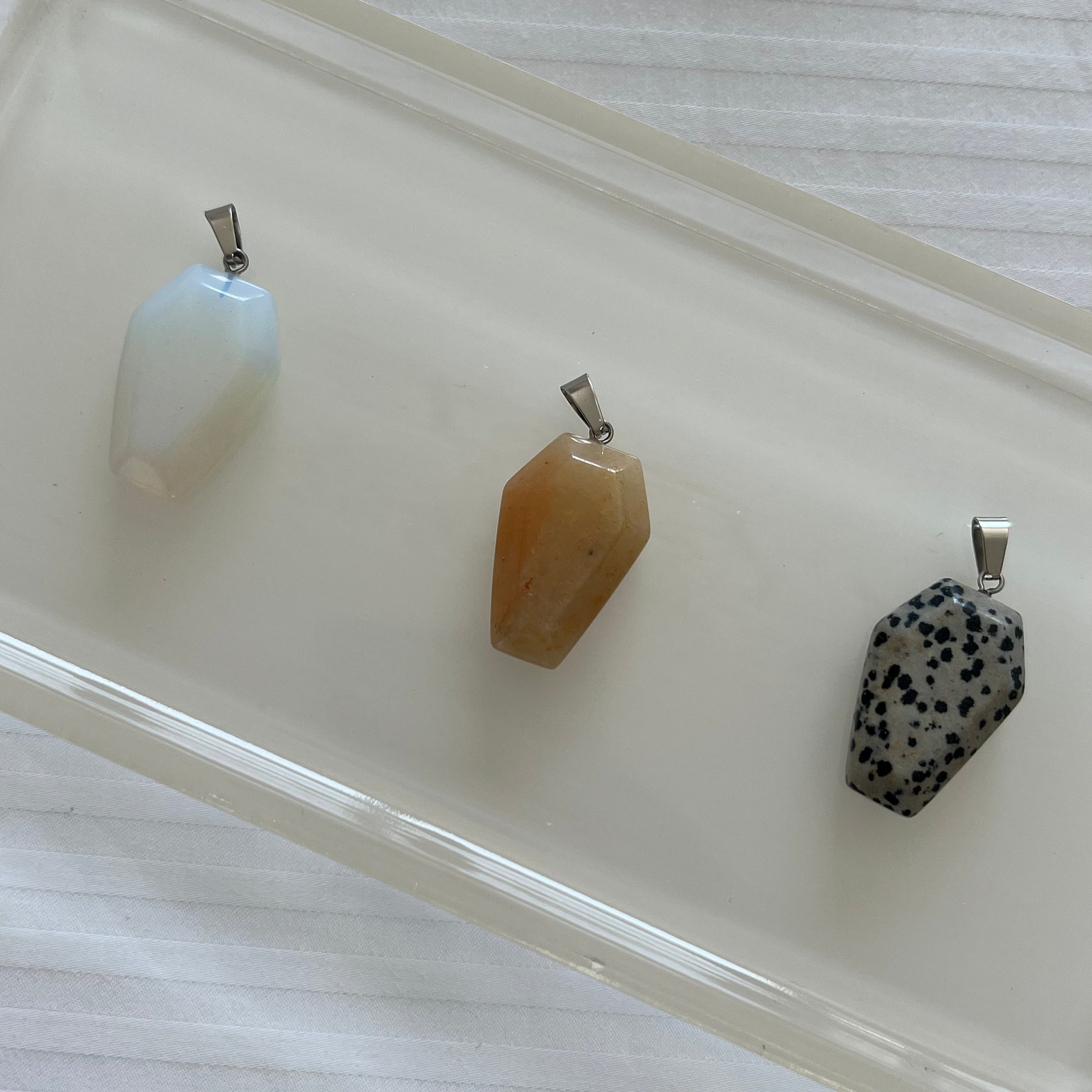 Natural Stone Charms