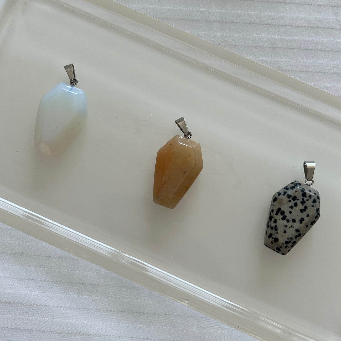 Natural Stone Charms