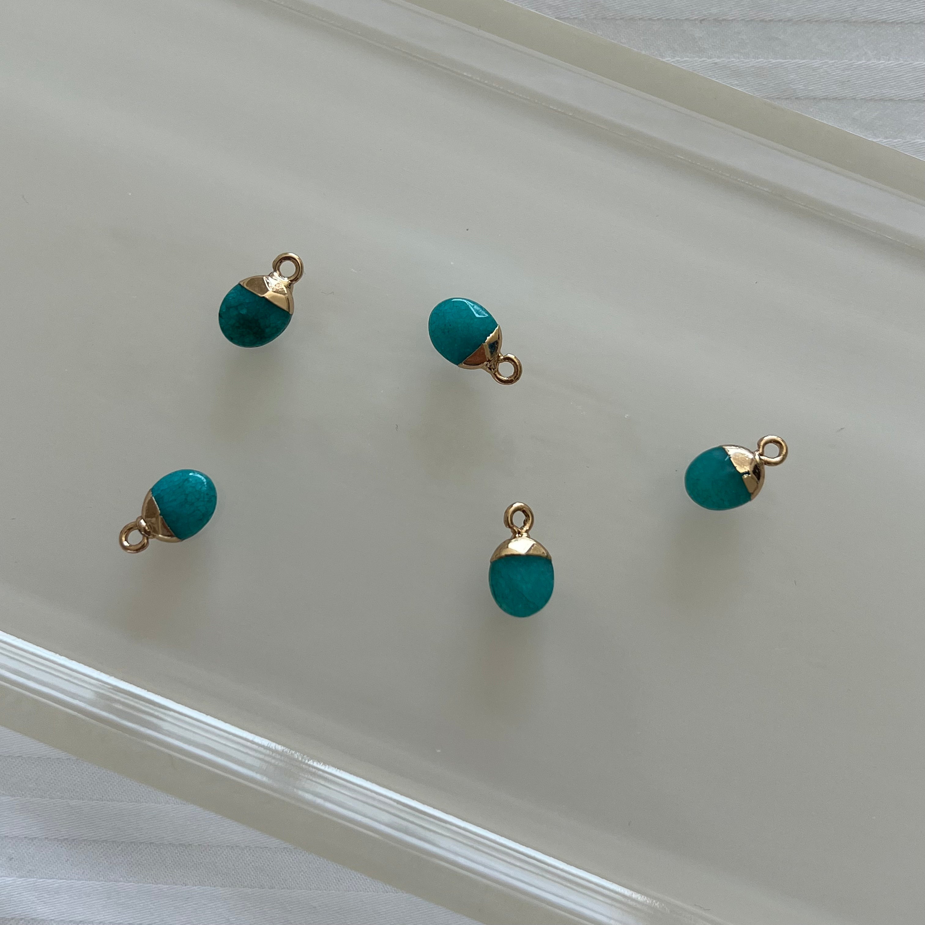 Stone Resin Drops & Beads