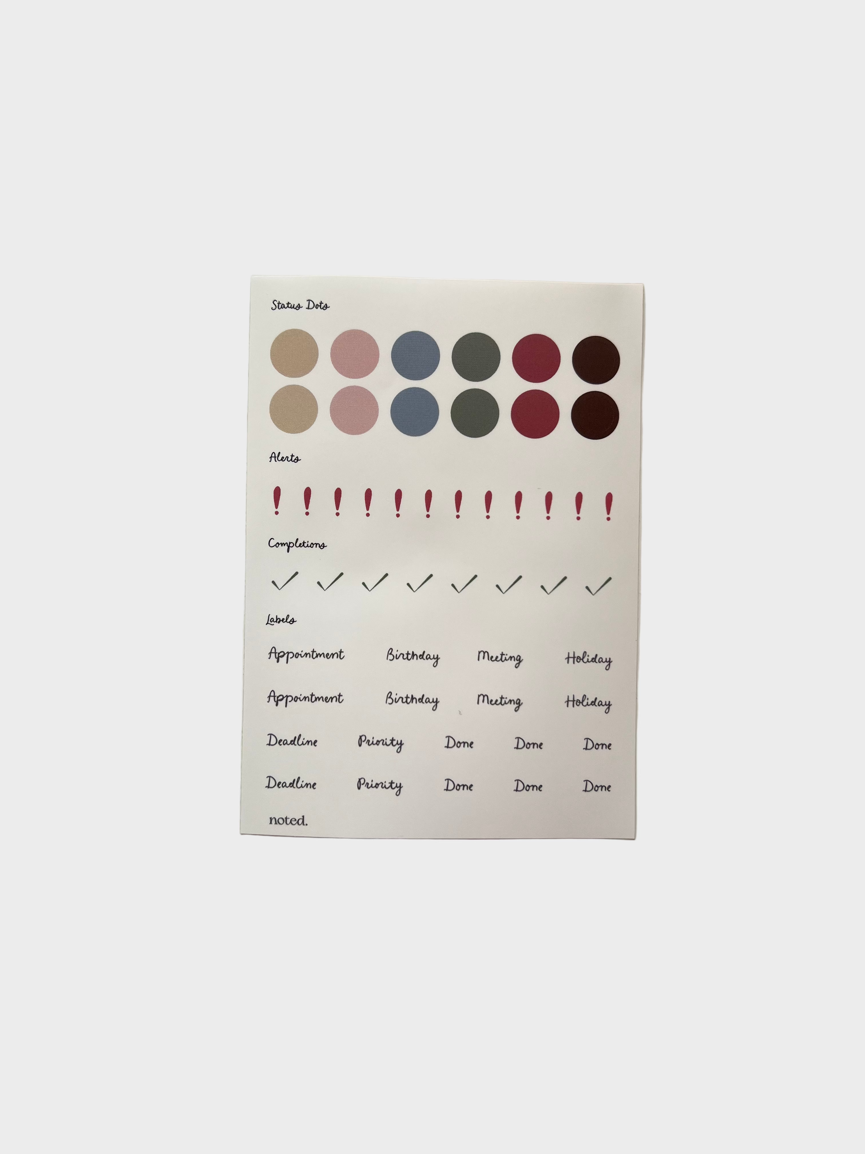 Planner Sticker Sheet