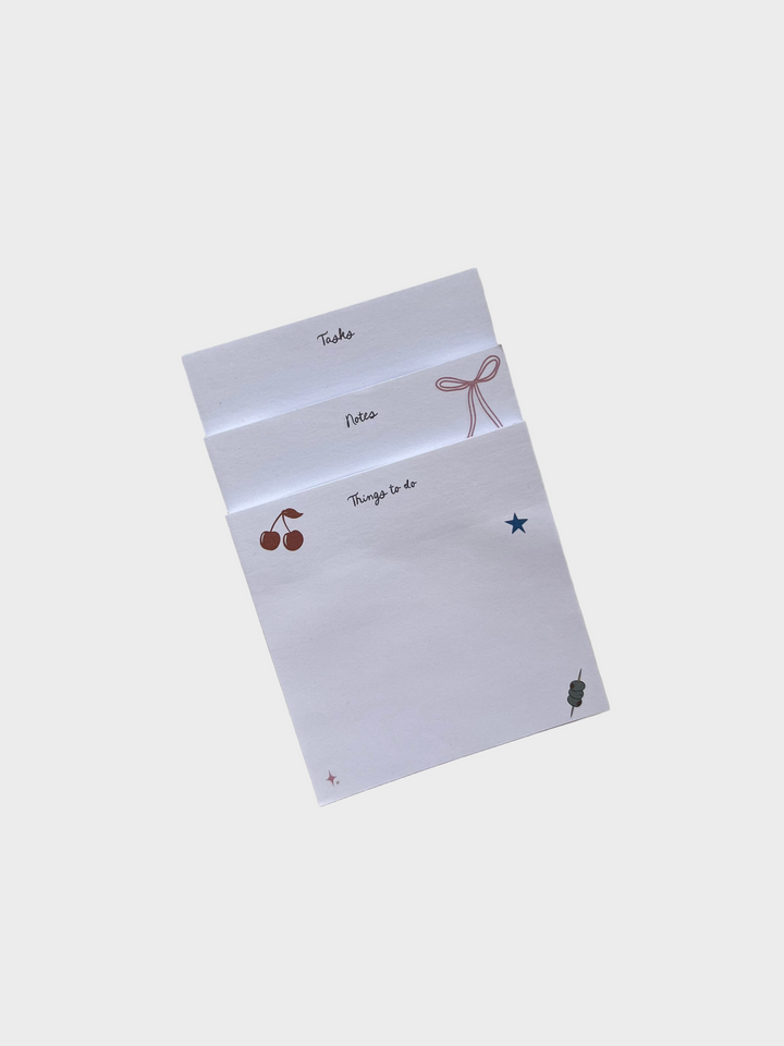 Cherry Sticky Notes