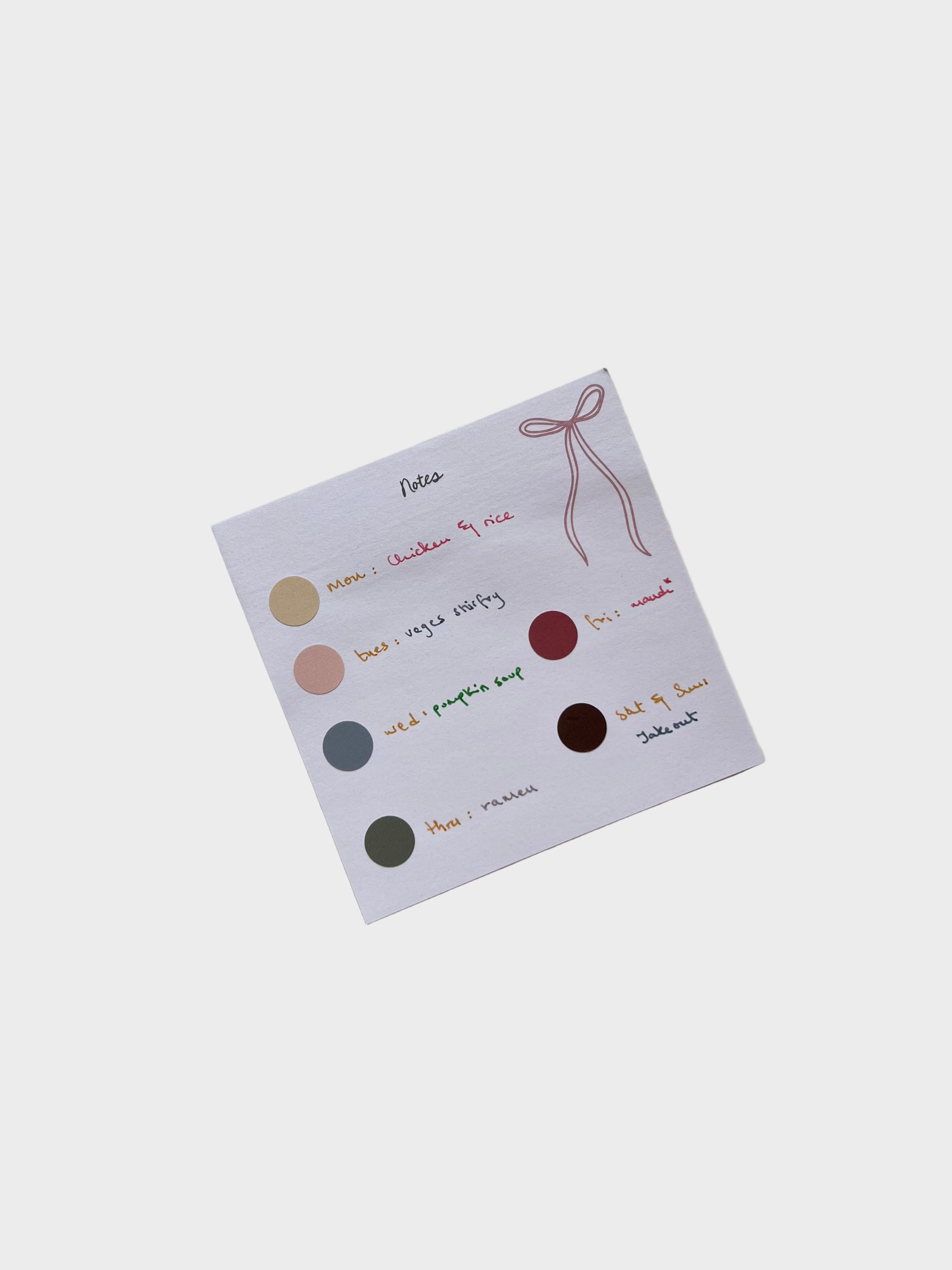 Sticky Notes - Set of 3