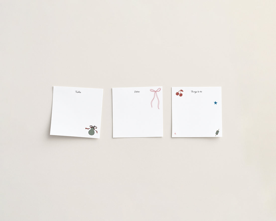 Sticky Notes - Set of 3