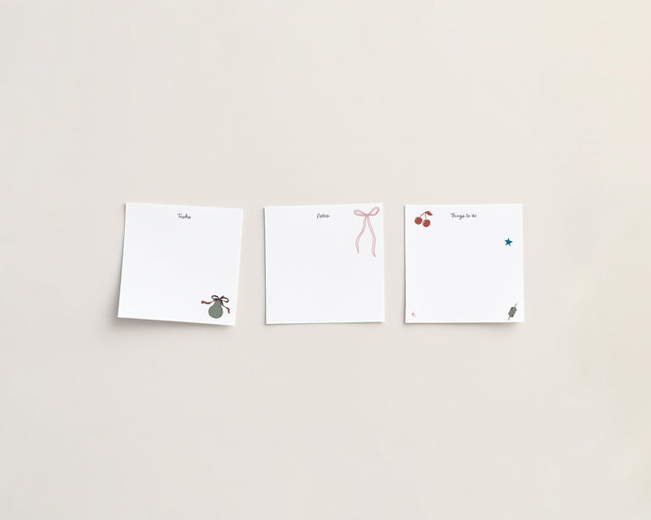 Sticky Notes - Set of 3