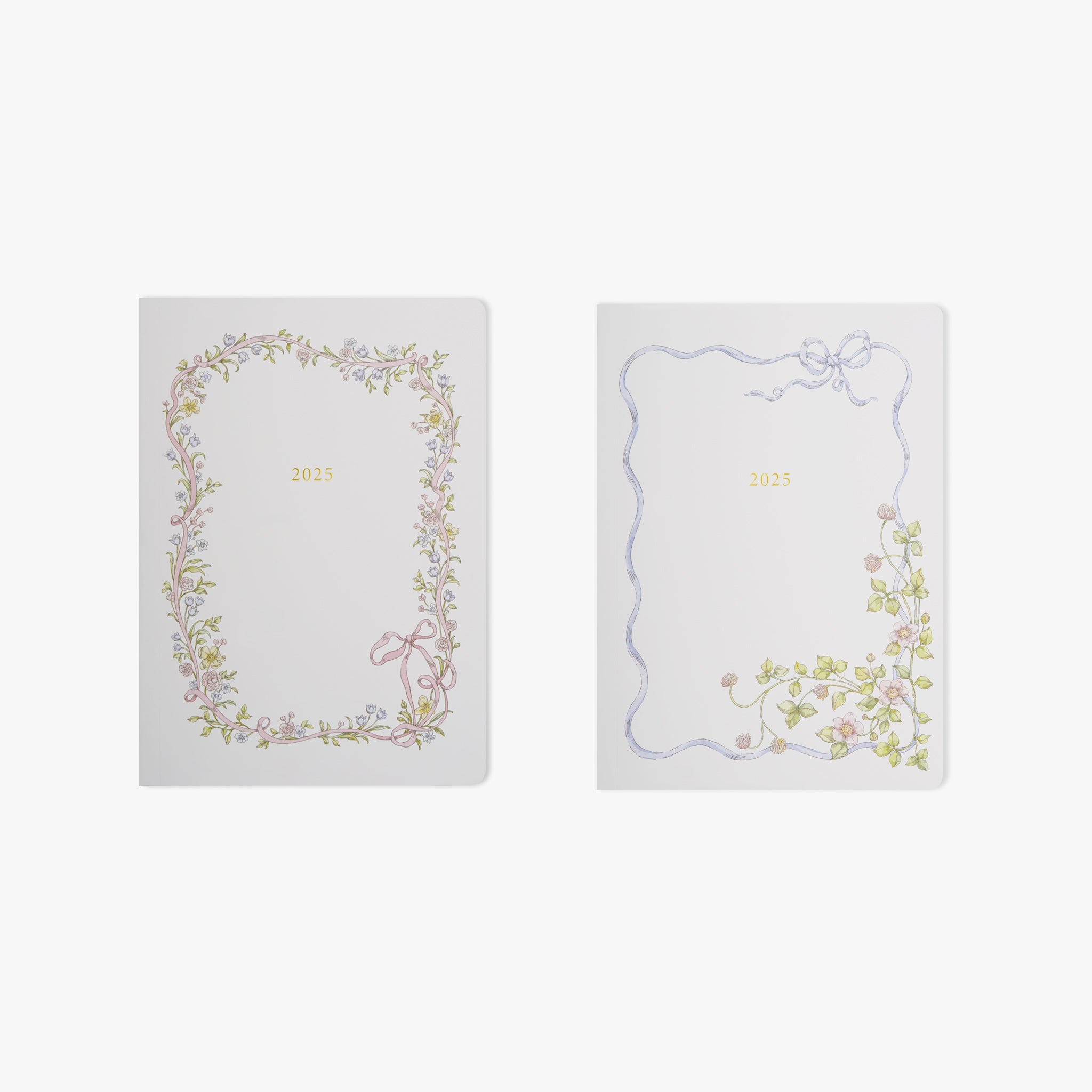 stationery gift set of two lined notebooks